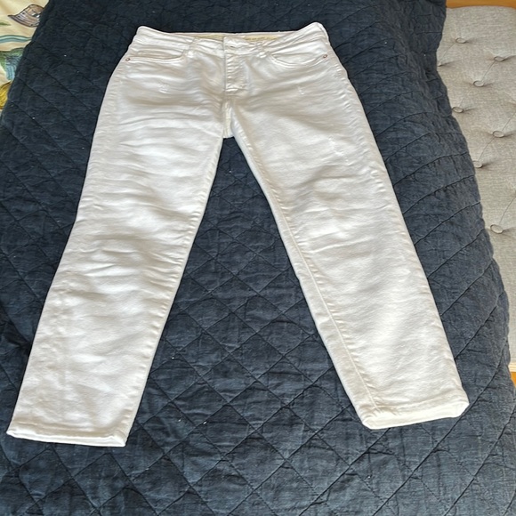 ✨HP✨Pilcro & the Letterpress, High-Rise Skinny 29, White. EUC. - Picture 4 of 9